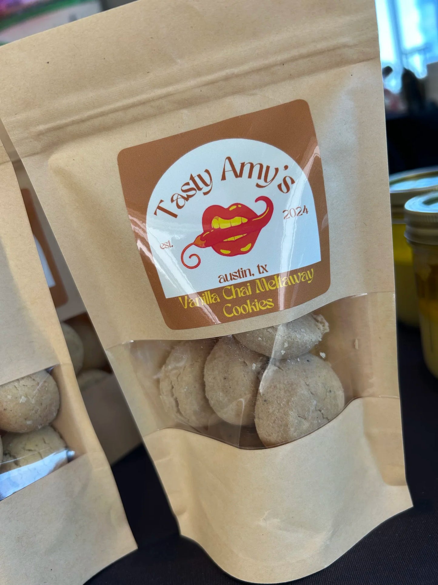 VANILLA CHAI MELTAWAY COOKIES